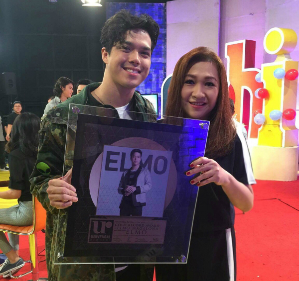 Elmo Magalona scores GOLD RECORD for debut album